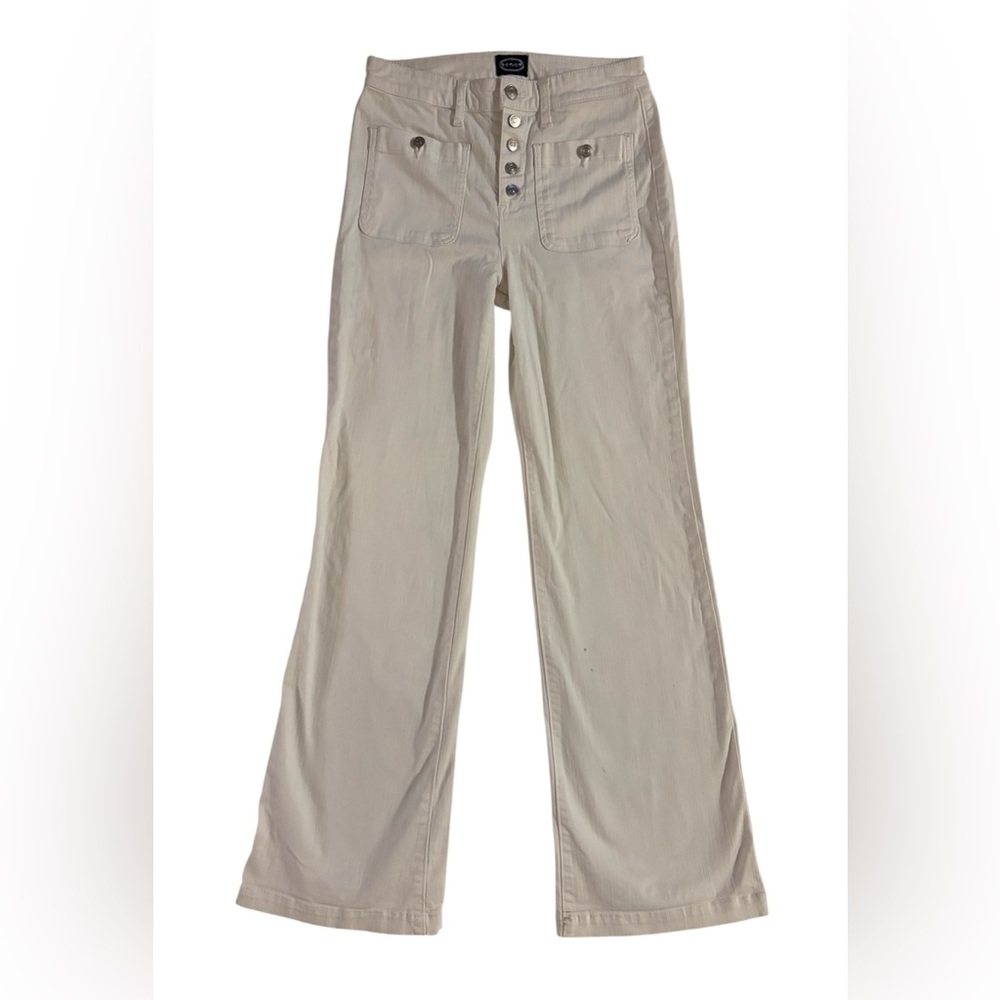 Vintage Y2K White Bootcut Jeans